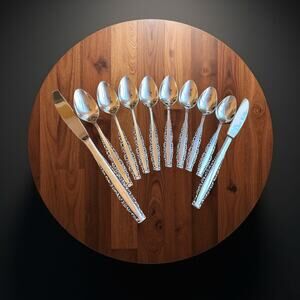 2 Replacement Forks Oneida Stainless Flatware Nauticus Collection Stainless